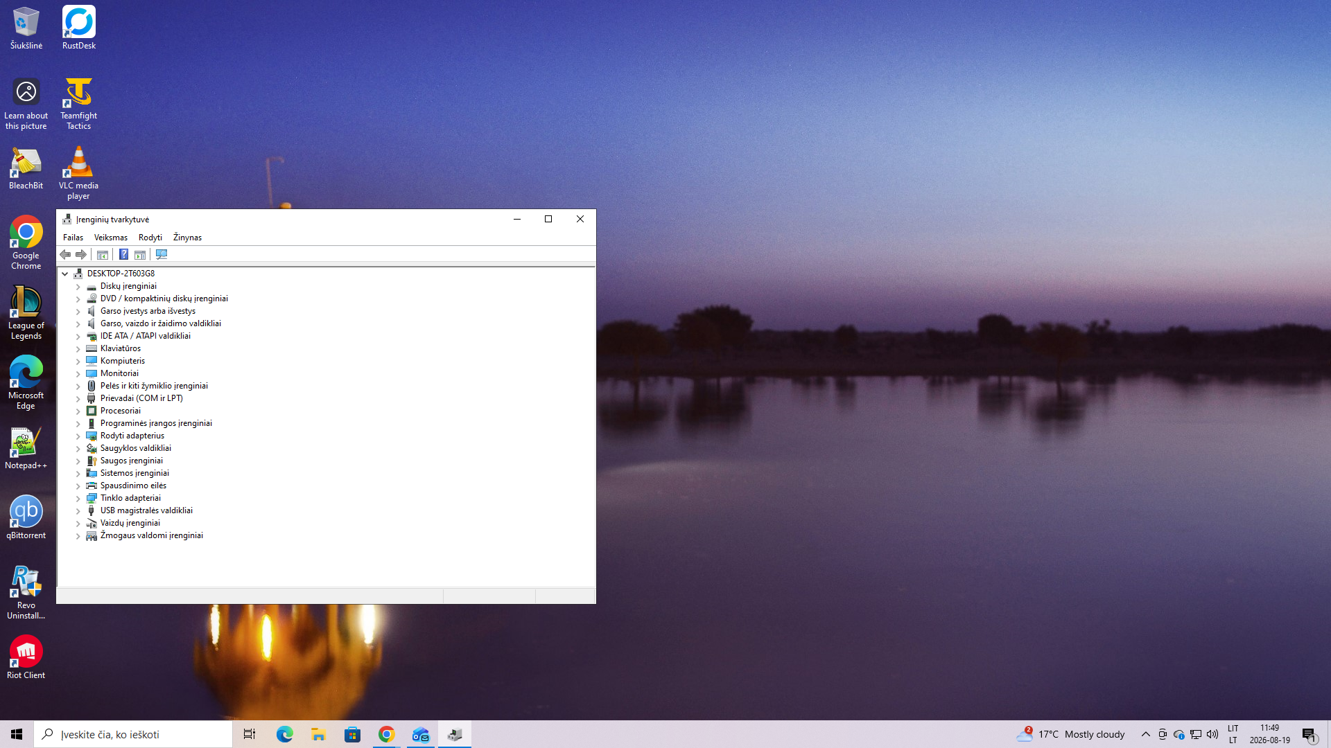Tvarkinga Windows sistema be klaidų
